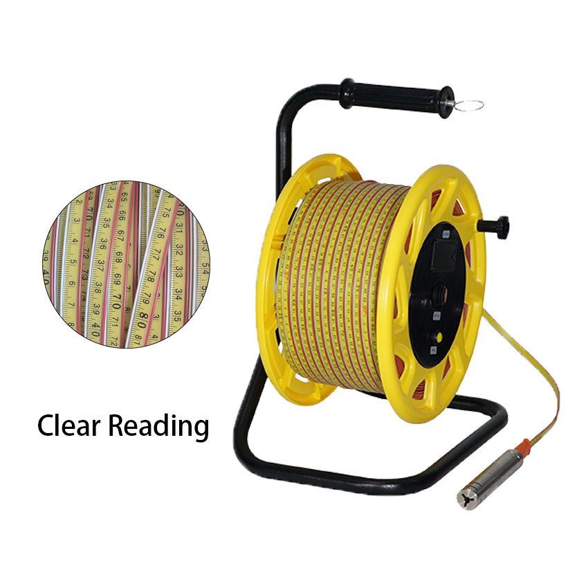 Low Price 300m Water Depth Measuring Instrument With Stainless Steel Ruler