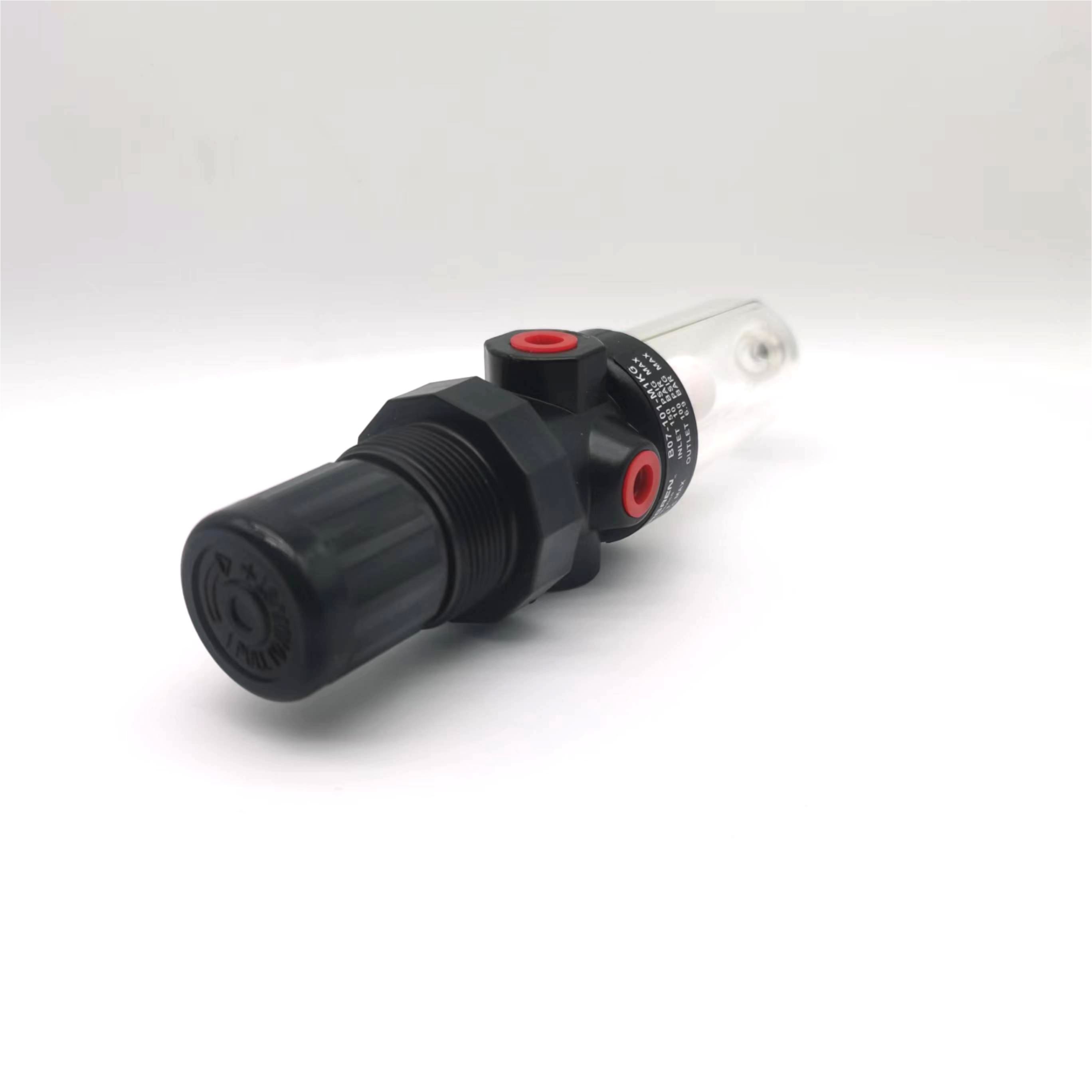 B07-101-M1KG Norgren G1/8 5µm Filter Regulator Manual Drain B07 Series Filter/Regulator 0.3-7 Bar