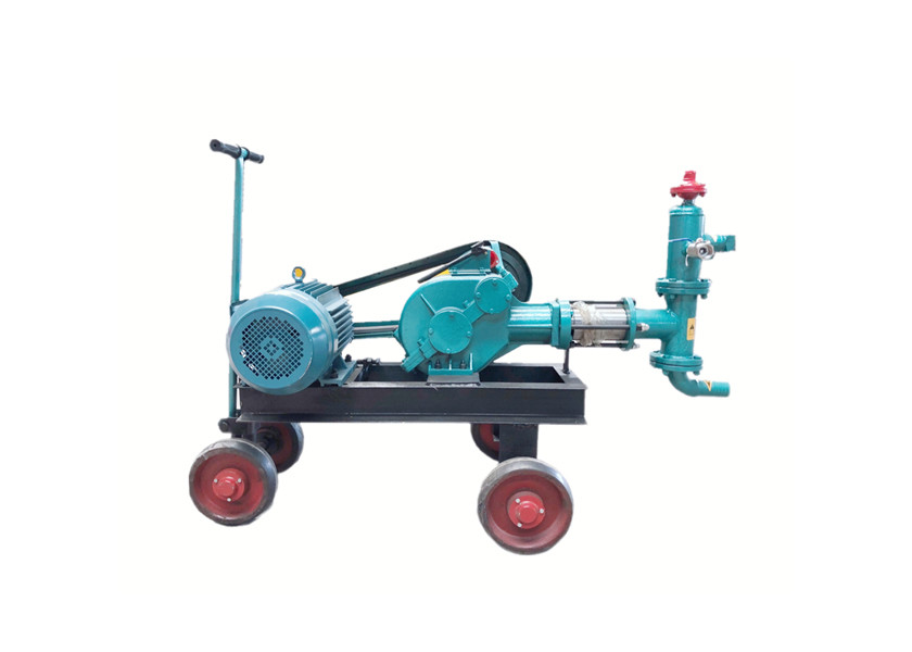 Green SGS Mortar Grout Pump 7.5Kw Cement Grouting Machine