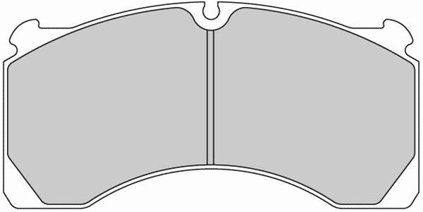 WVA 29124/29128/29155 Disc Brake Pads for MERI