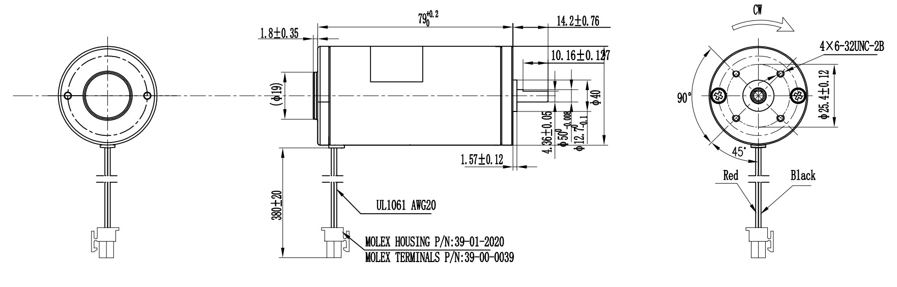 Solar Pannel Tracking Machine Motor 24 Volt Electric Dc Motor