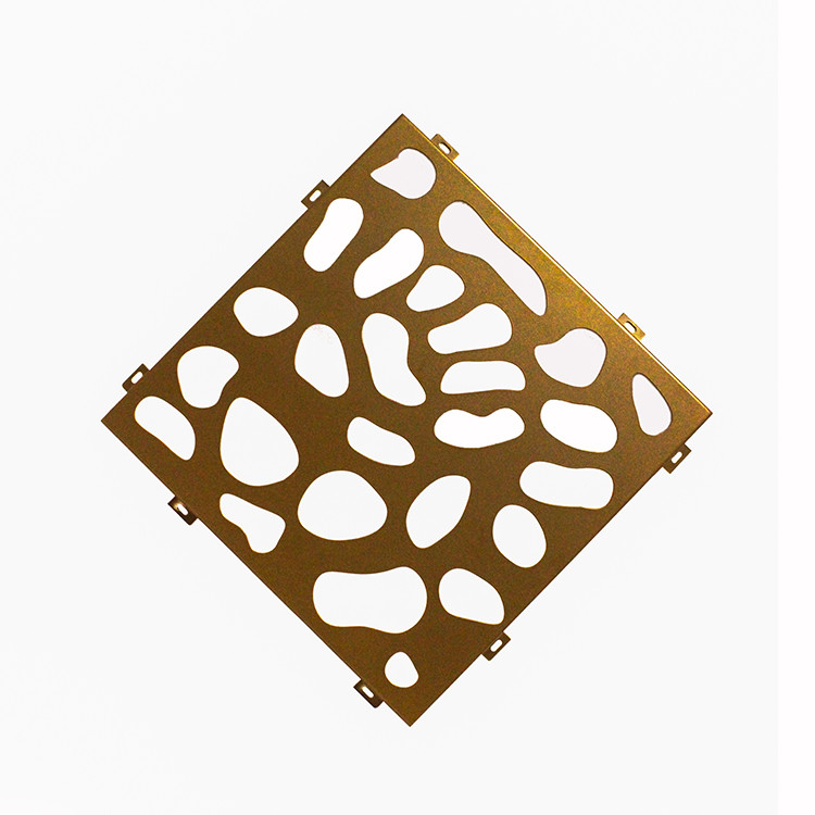 Galvanized Square Hole Perforated Metal Mesh Sheet 0.8mm Thickness