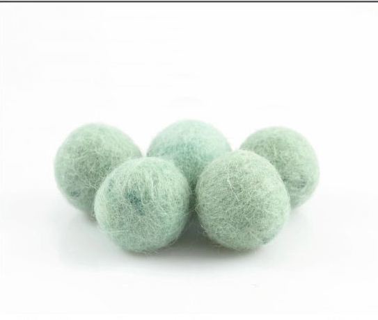 china factory Colored Pure Genuine 6-Pack XL 100% Wool Dryer Balls