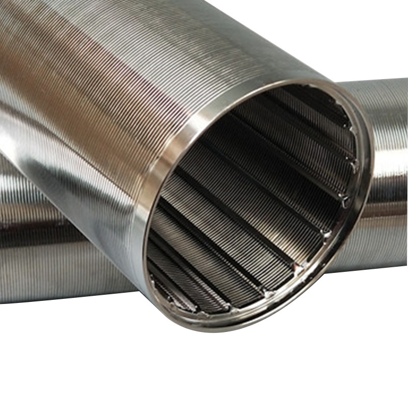 Stainless Steel Wedge Wire Screens Filters Panel Continuous Slot Opening