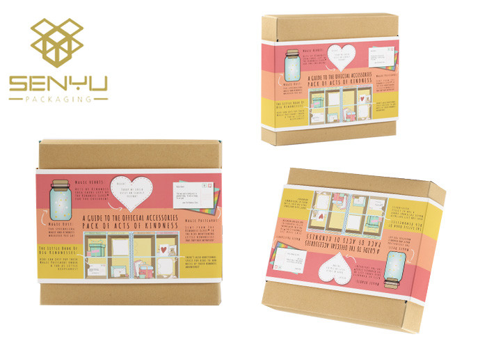 UV Coating Kraft Paper Packaging For Food Takeaway
