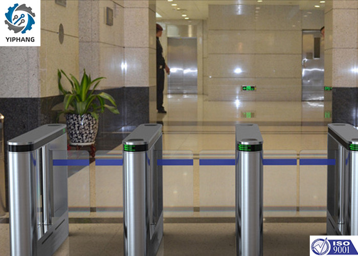 304 Stainless Steel Speedlane Swing Access Control Turnstile Dc Brushless Motor