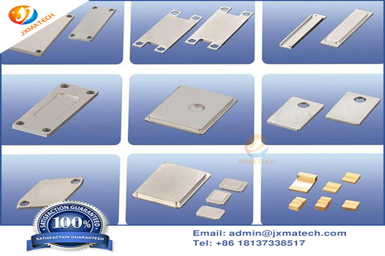 W90Cu10 Heat Sinks CuW Tungsten Copper Alloy Surface Finish