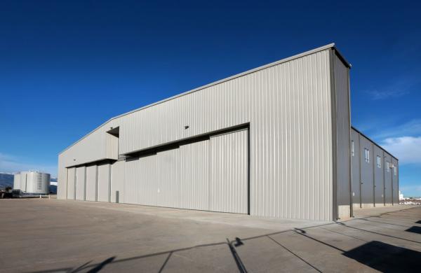 High Rise Steel Structure Prefab Airplane Hangar Metal Aircraft Hangars