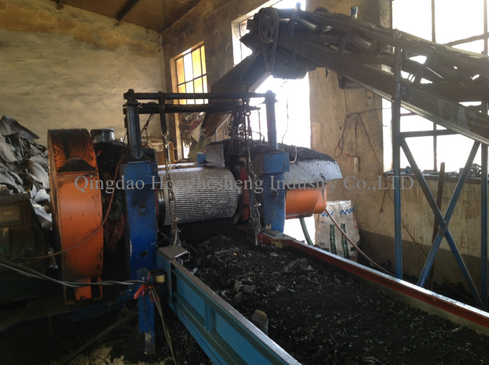 XKP-560 Type Two Rolls Rubber Breaker / Rubber Cracker Mill