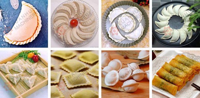 Mini Fully Automatic Pasta Machine Manual India Samosa Folding Machine JZ-80