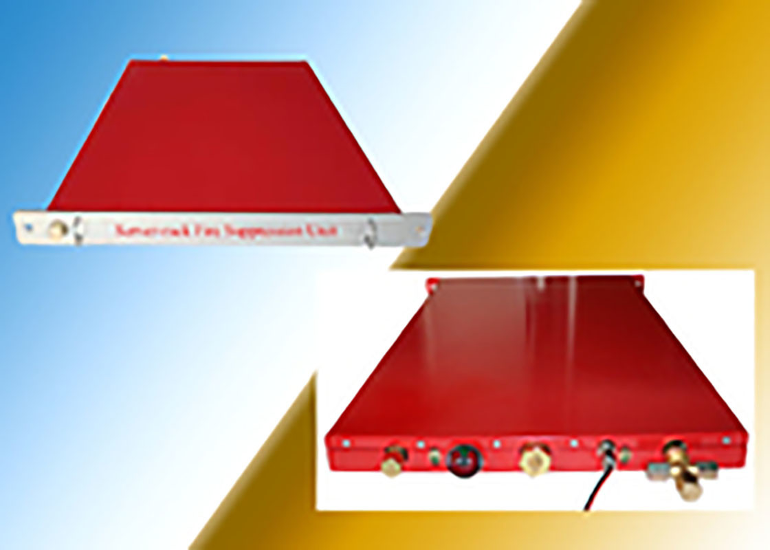 Automatic Red Rack Fire Suppression System with Novec 1230/FM200 Agents