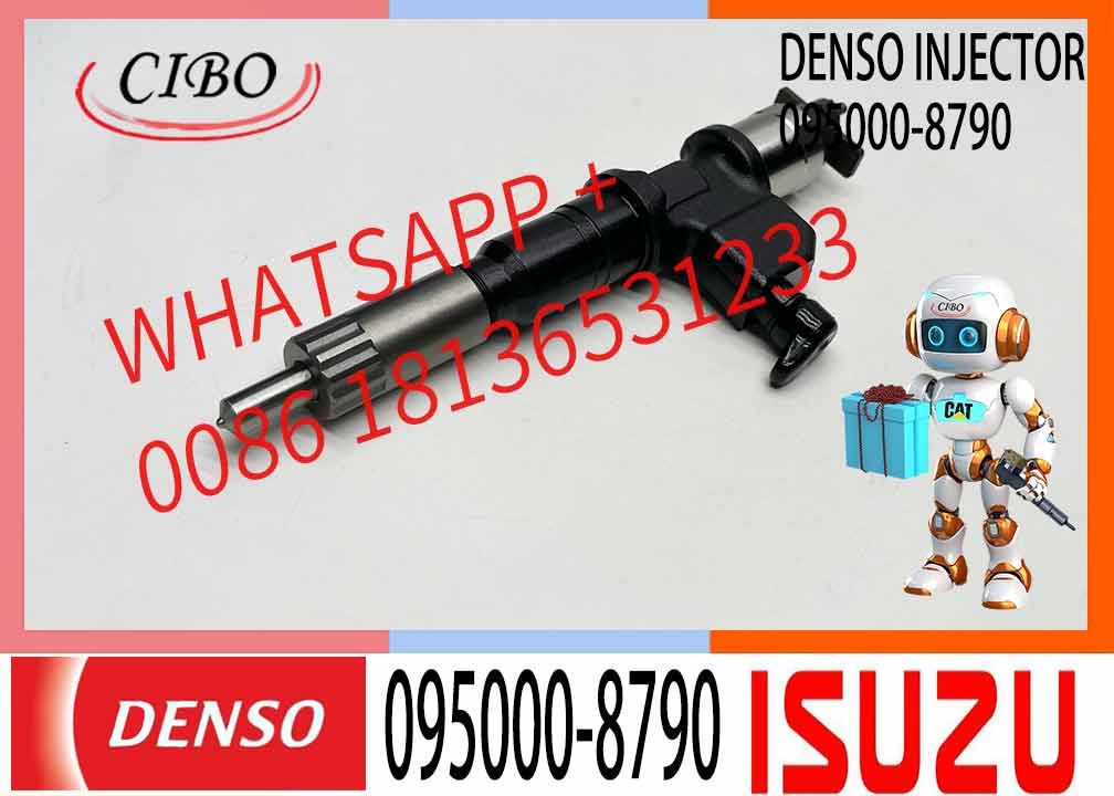 Common Rail Fuel Injector 095000-8790 095000-8791 for 8-98140249-3 8-98140249-0 ISUZU