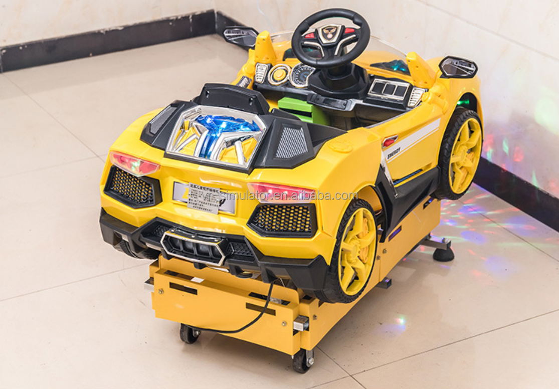 Dreamland Hot sale coin operated rambo car kiddie rides on car for children game city
