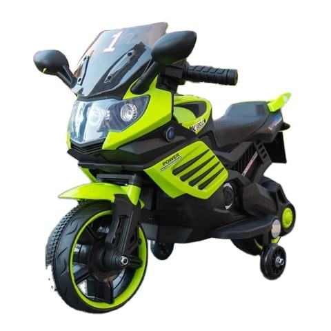 Children Toys Car 6v Electric Motorcycle Ride On Car with Lighting and Auxiliary Wheels