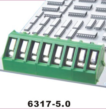 Brase Terminal Block Connector PA66 PCB Terminal Block