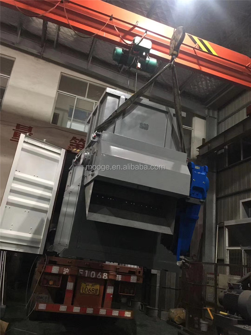 600-1500mm Plastic Shredder Machine , Aluminum Plastic Chipper Machine