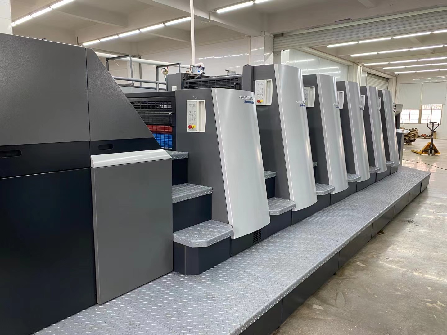 2800*2800*1600mm Dimensions Heidelberg Offset Printing Machine Professional 380v