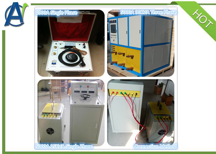 Circuit Breaker Temperature Rise Test Primary Injection Test Set