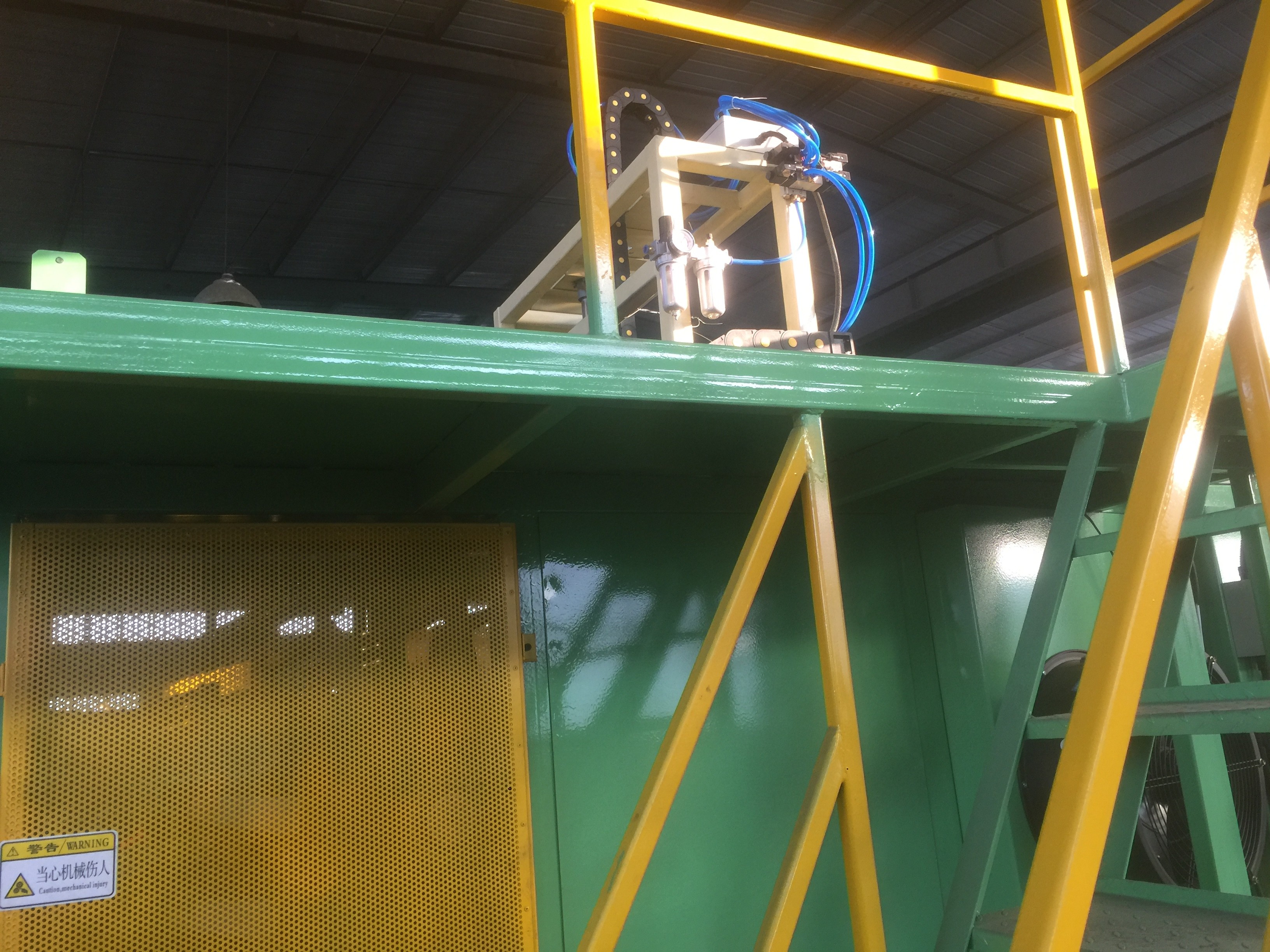 Steel Electric Drive Batch Off Cooling Machine With 2 Years Warranty