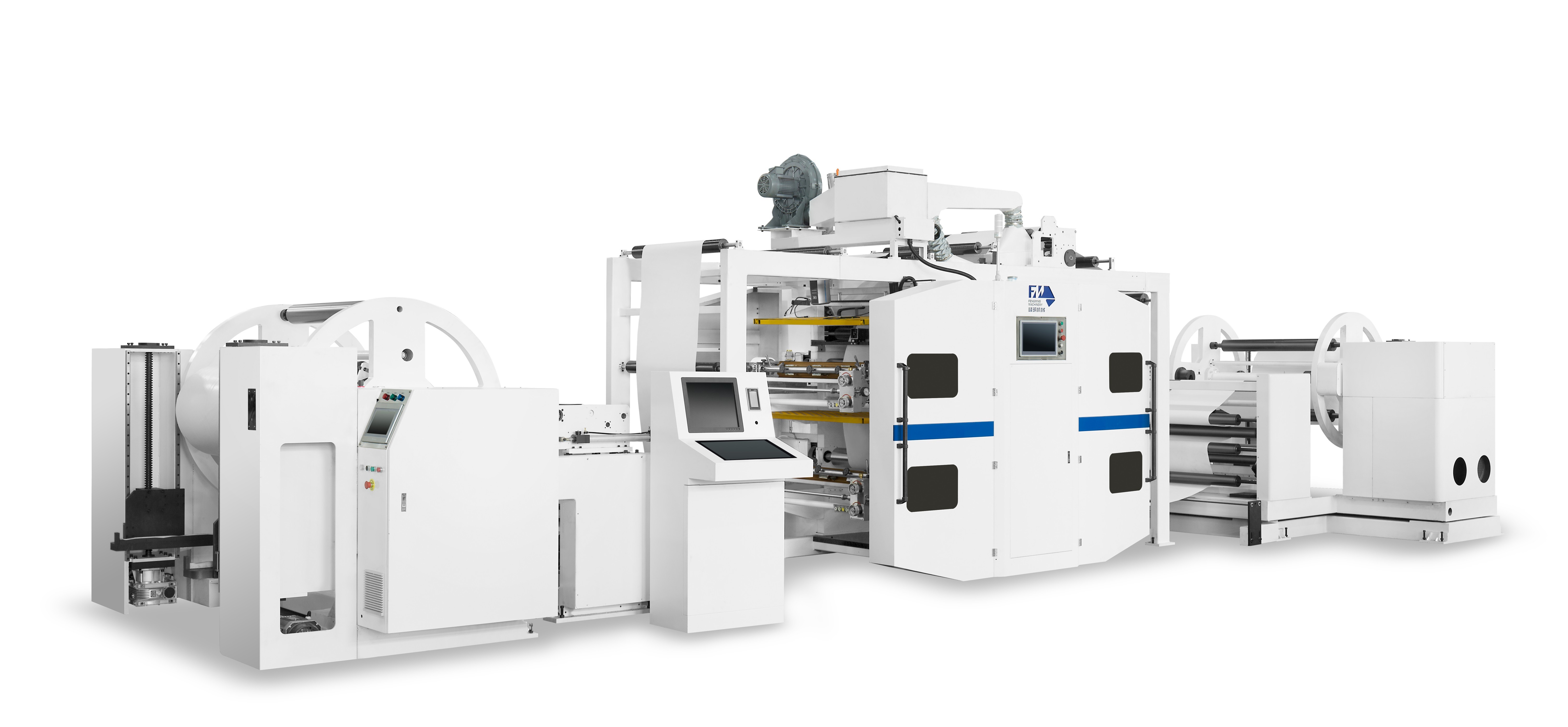 Energy Saving Flexographic Printing Machine For Paper And Composite Materials