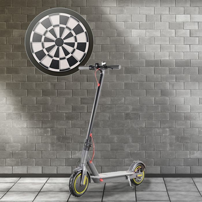 Self Balancing 50mph Folding Motorized Scooter For Adults Double Brake