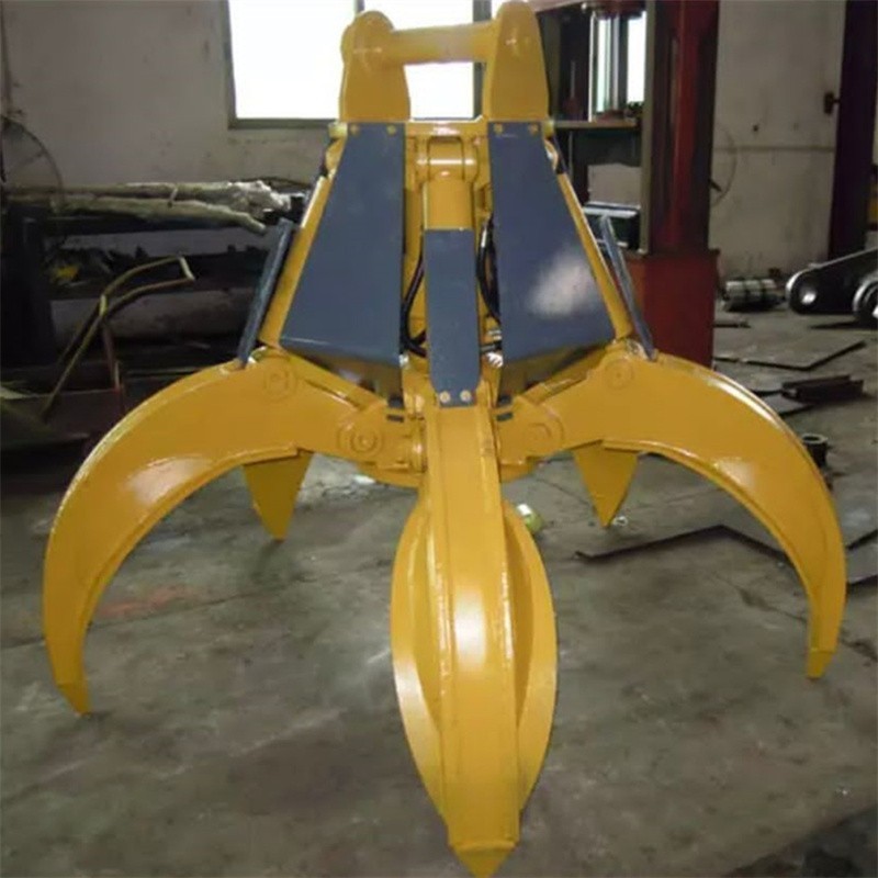 Port Handling Grab 3-30m Lifting Height 500-3000kg Weight Hydraulic Clamshell