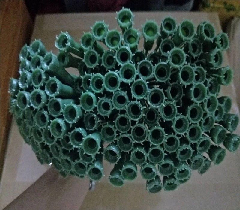 Reasonable Price Plastic rose stem artificial flower stem use to make preserved roses flower box