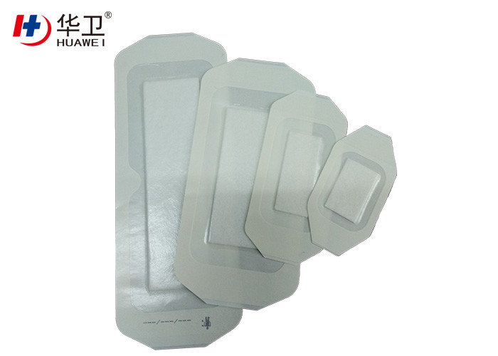Transparent adhesive medical wound dressing for wound care