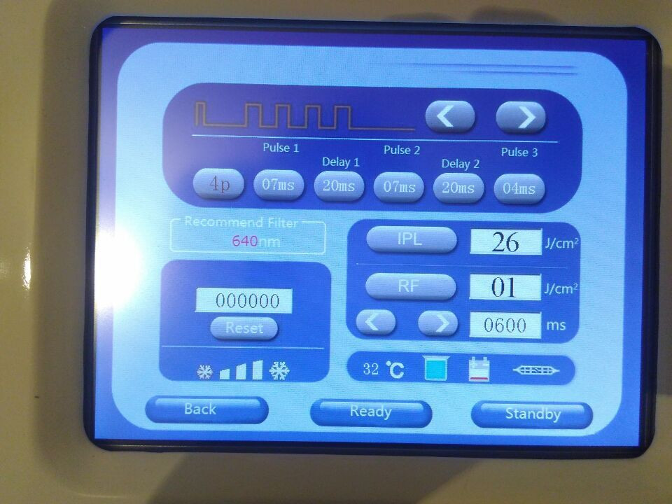 Professional and effective skin rejuvenation /freckle removal IPL SHR Hair Removal machine