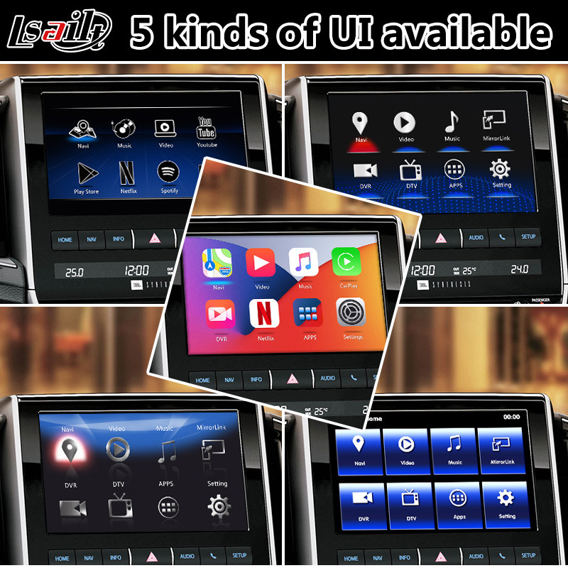 Lsailt Android Car Multimedia Carplay Interface For 2019 Toyota Land Cruiser LC200