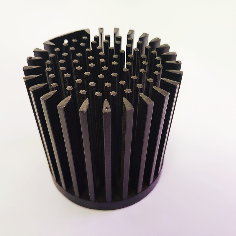 Cold Forging Industrial Heat Sink , 110mm Custom Cpu Heatsink For Fan