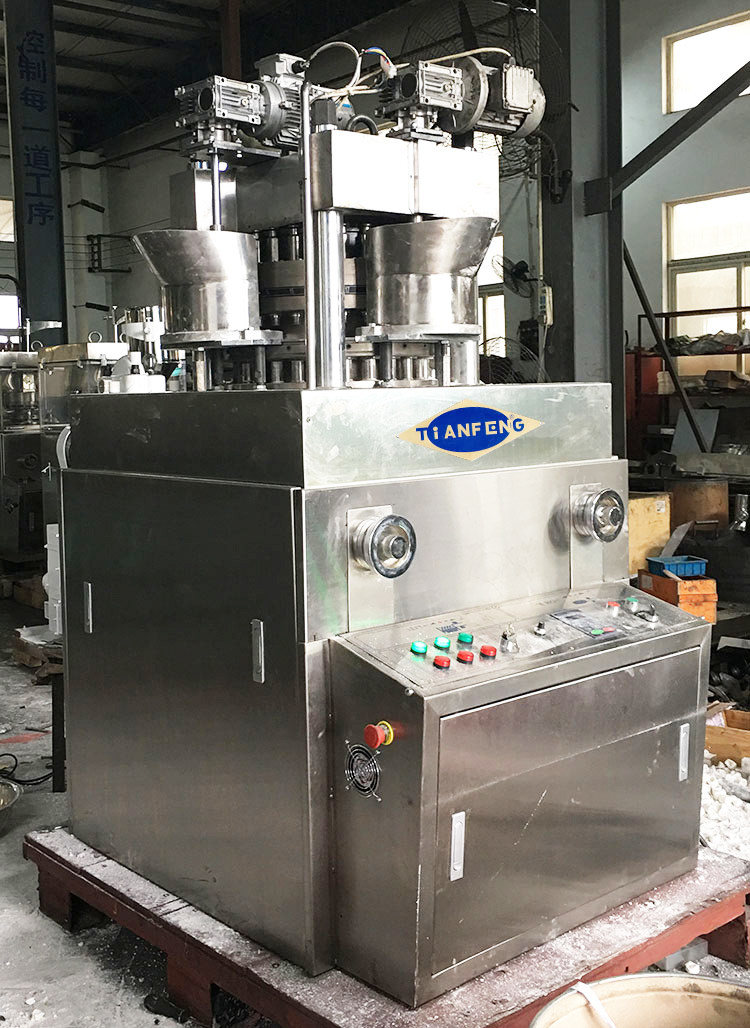 Max. Pressure of 100KN Rotary Tablet Press Machine for Ceramic Crucible