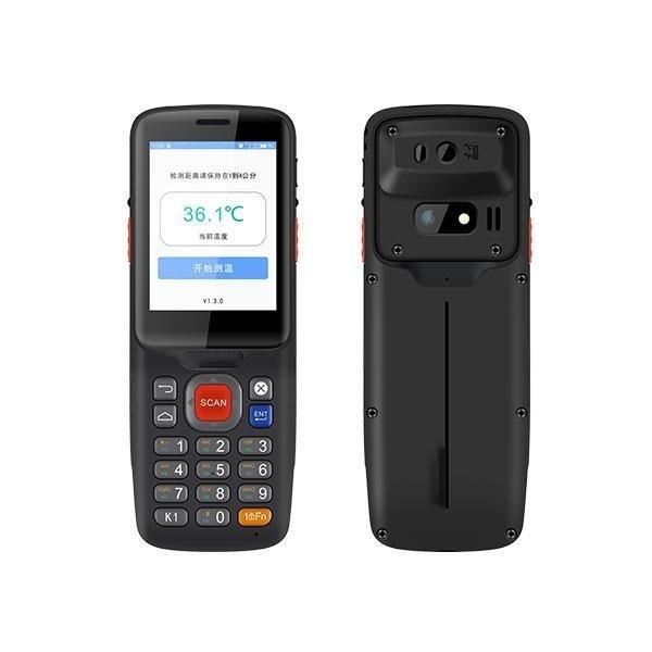 White Color 1gb Pda Scanner Android Portable With Keyboard Logistics Use