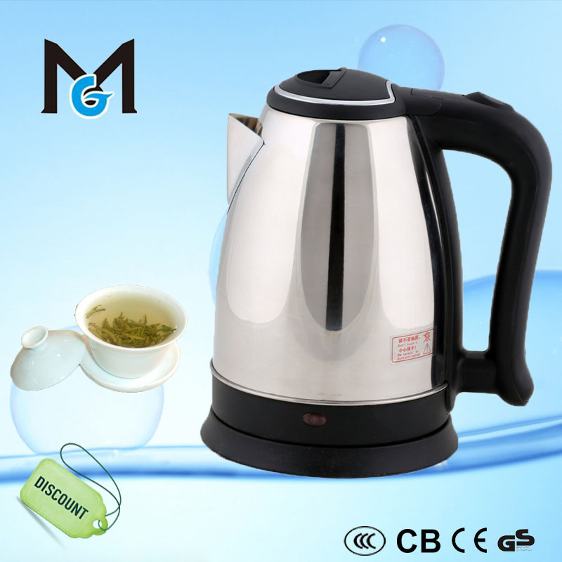 Food Grade Cordless Electric Tea Kettle One Click Open Design Easy To Operate