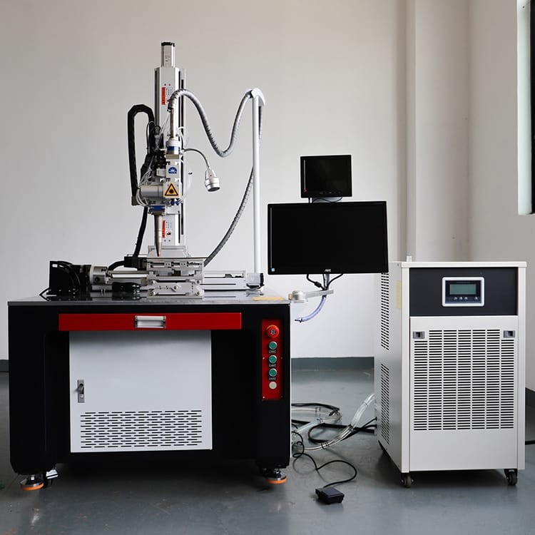 Wobble Welding Head Laser Welding Machine For Lithium Ion Batteries 18650