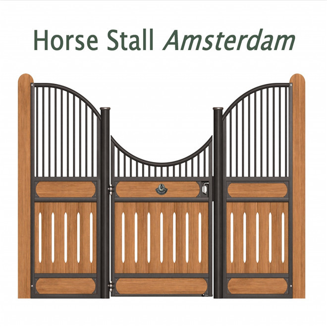 Bamboo wood Horse Barn Stable Panels Windows And Doors by Jh