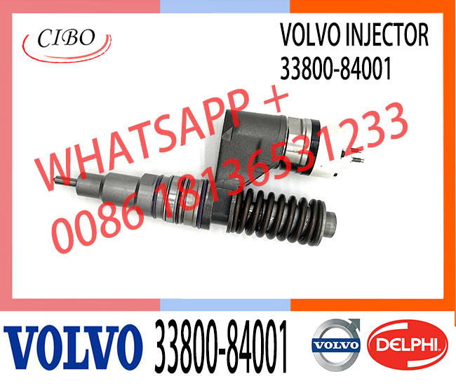 33800-84001 High Quality Hot Sale Common Rail Fuel Injection Diesel Fuel Injectors 33800-84001 For HUUNDRI D6CA