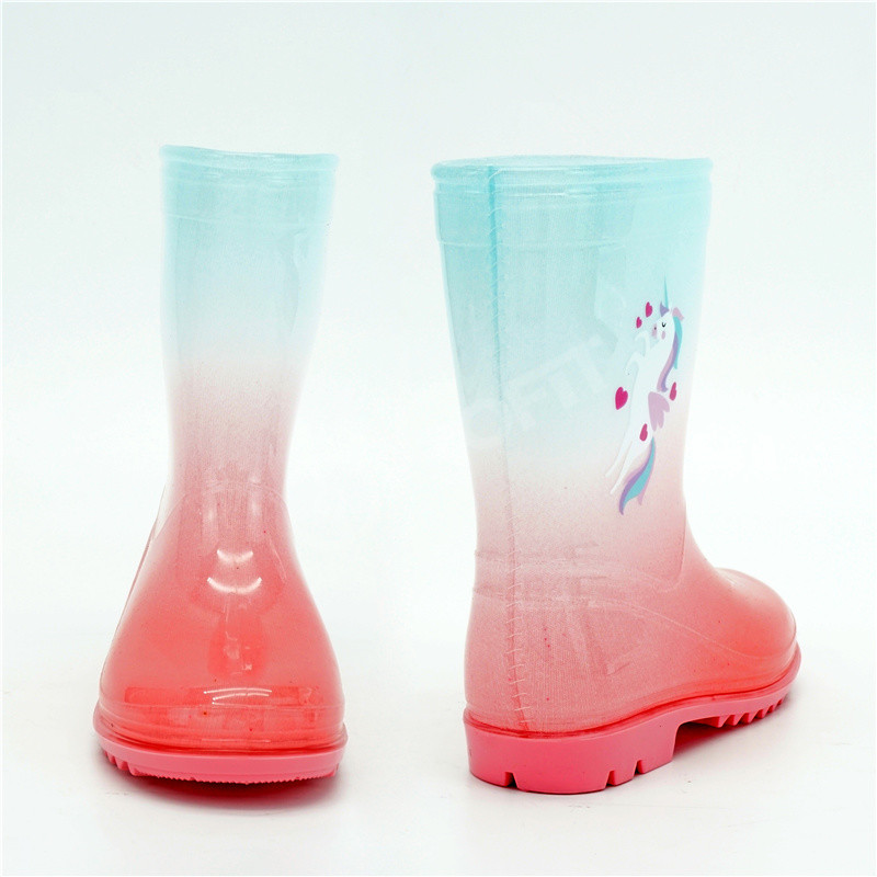 Anti Skid Mid Length Rain Boots , 28EU Rain Resistant Boots