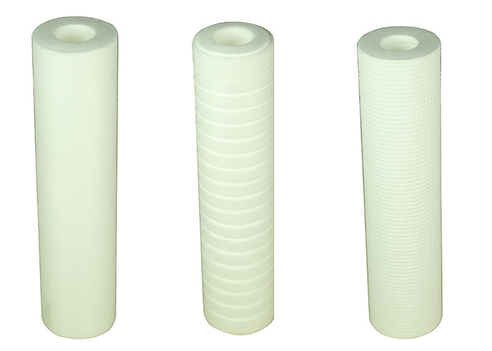 PP 10" Plastic Water Cartridge Filter Vessels For Counter Top Water Filter 10" / 2.5"
