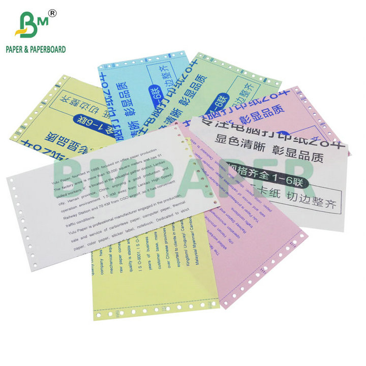 55gsm 75gsm CB CFB CF Carbonless NCR Papel Black Image Extended Sheets 57x87cm