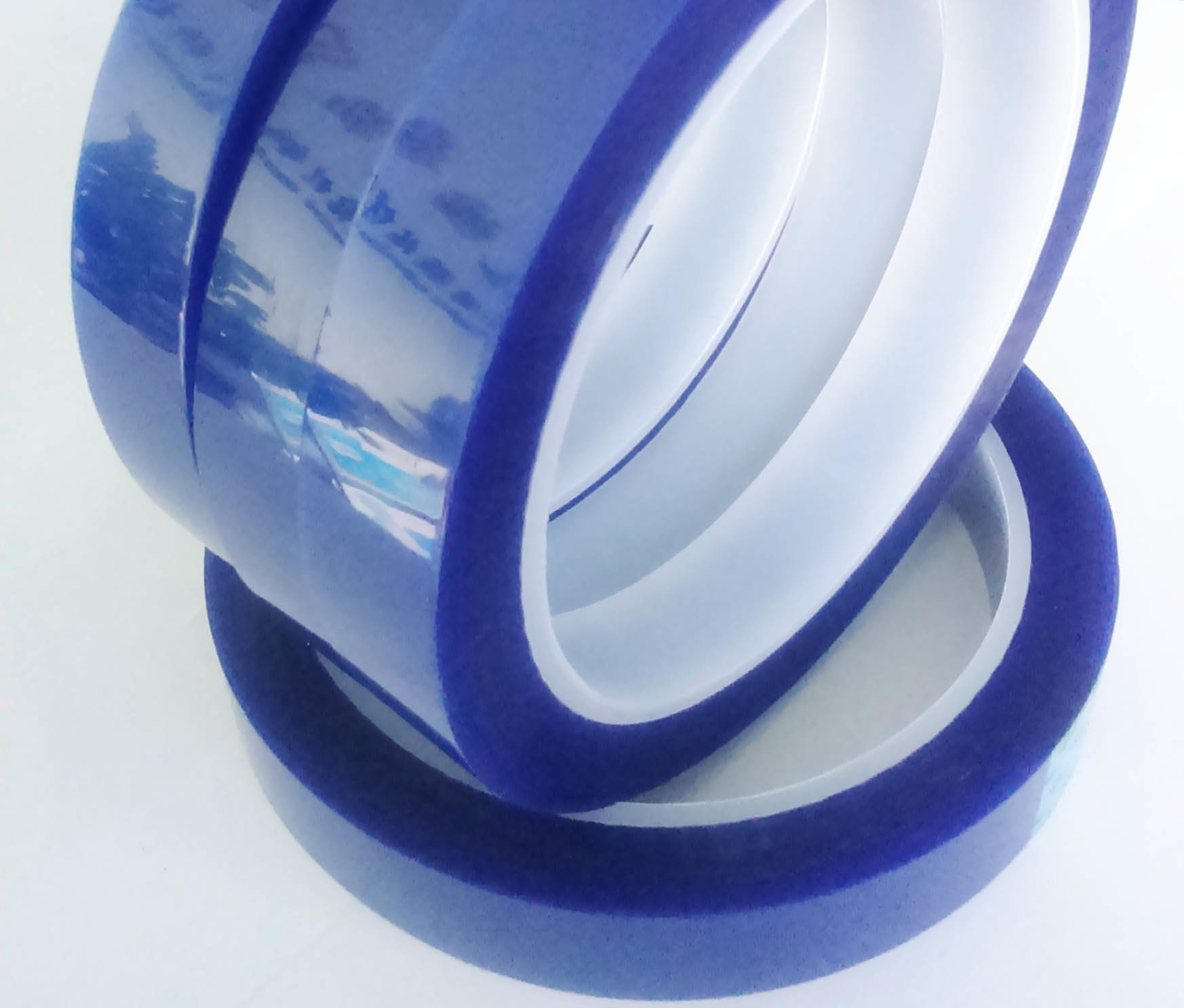 650mm Width Jumbo Roll Polyester Silicone Tape 0.070mm Thickness 180 Heat Resistant