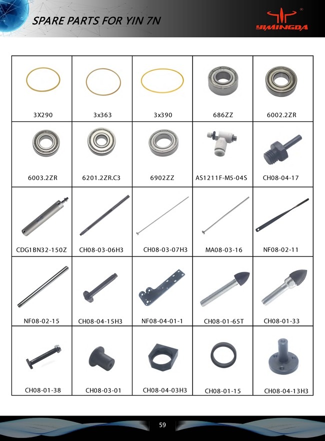 Cam Follower CF5UU PN JT.176 Auto Cutter Parts For Yin Cutter