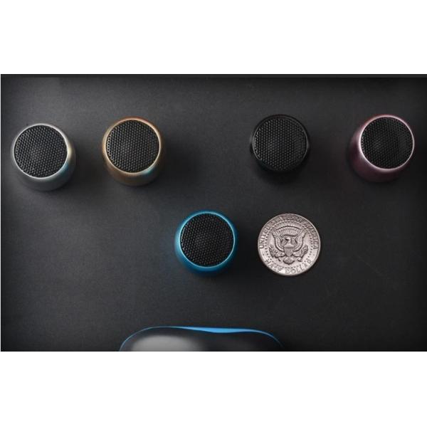 BM3 Metal Mini Egg Bluetooth Speaker Portable Bass Stereo Music Sound With Mic Shutter Button Multi-Function