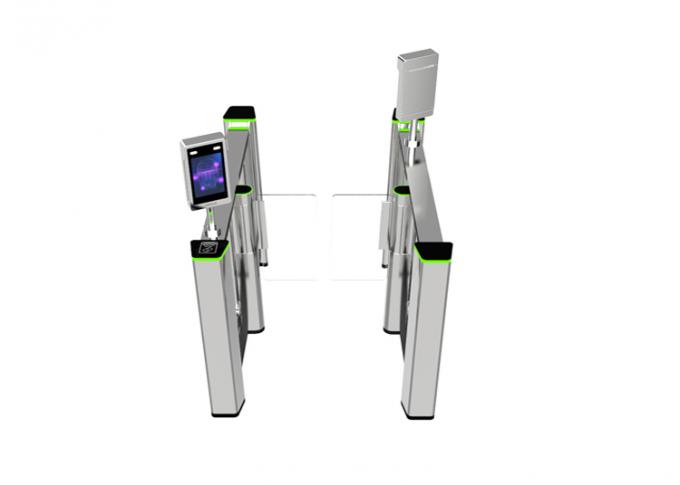 BLDC Motor 5 Million Times Glass Turnstile Gate Access Control IP45 0