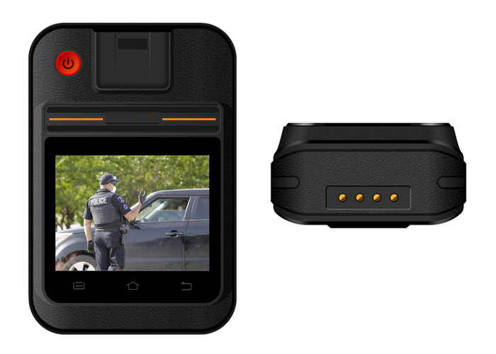 Android 8.1 Law Enforcement Body Camera 2500mAh 2.0 Inch 2W Loudspeaker