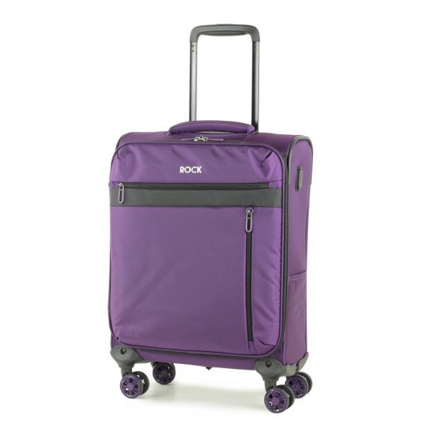 TSA Lock 400D Jacquard Polyester Soft Trolley Luggage