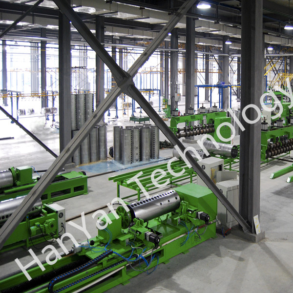 Customized Solar Water Heater Welding Production Line Diameter 10mm - 120mm