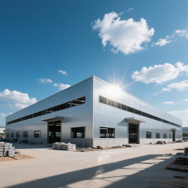 Pre Engineered Steel Structure Workshop Custom Design
