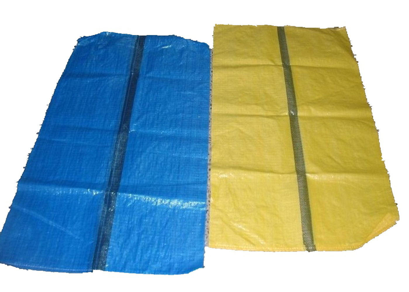 Anti Slip 100% Virgin PE Woven Bag For Packing Cement , Coal , Salt Light Weight