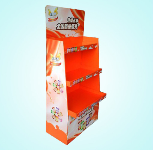 Pet Products Display Stand Supermarket Children Toys Paper Shelf Baby Shop Snacks Display Cabinet Manufacturers Custom
